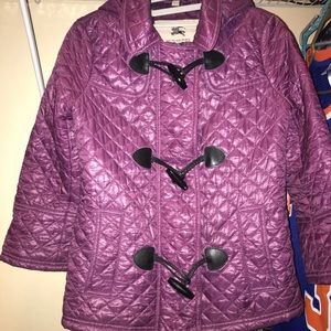 Like new Authentic burberry quitted jacket